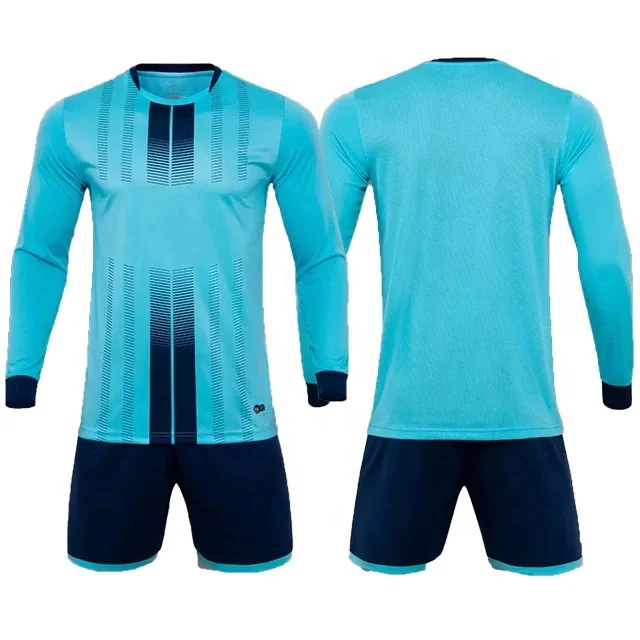 High Quality Cheap Custom Logo made Men Kids Adult Soccer Wear Goalkeeper uniform Football Jersey Uniform