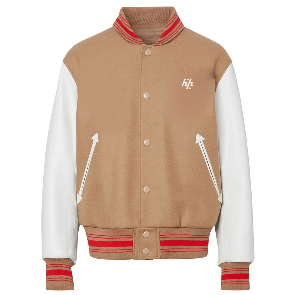 wholesale varsity baseball jacket for men  letterman jacket custom Lather Aram Manufacture by Huzaifa Products  Pakistan