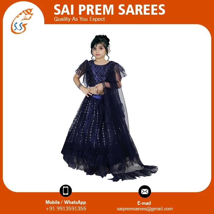 New Design Kids Cloth Collection Ghagra Choli Lehenga Choli For Girls At Wholesale Price