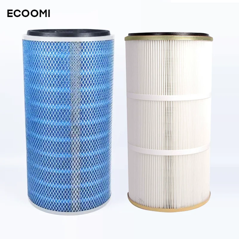 Air filter element blue flame retardant material air filter hepa