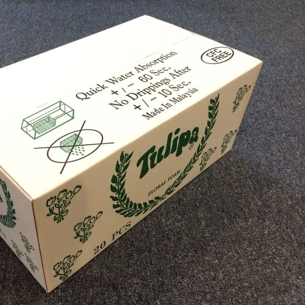 Хороший выбор, украшения для дома, лидер продаж, бренд Flotex/iris/Tulipa, влажная Цветочная пена для цветочной композиции в форме Креста