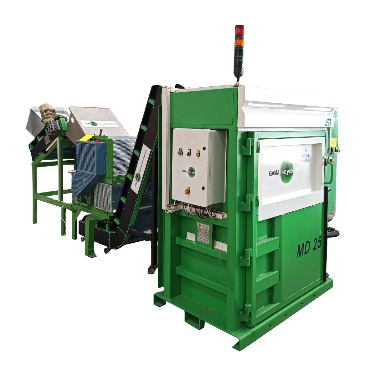 Текстильная переработка пресс шт рециркуляции новый дизайн Бэйл