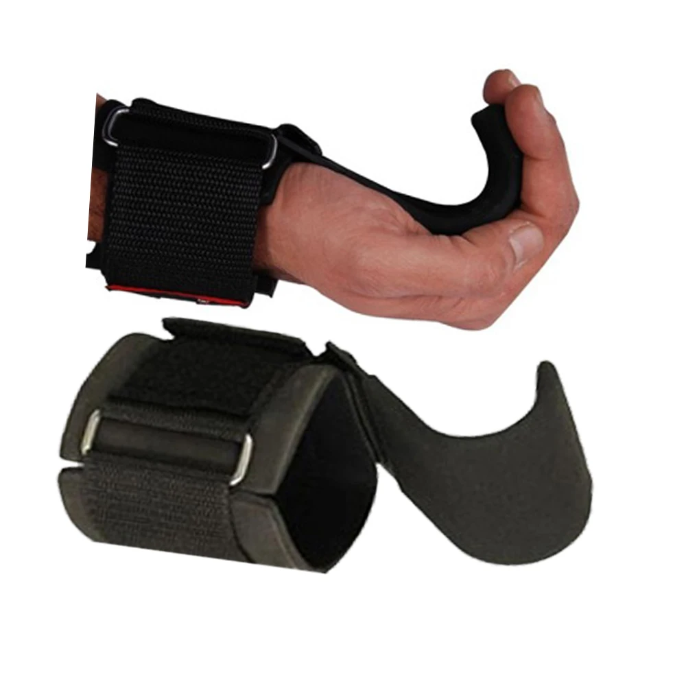 
Neoprene and cast Iron weight lifting heavy lifting hooks for gym training 