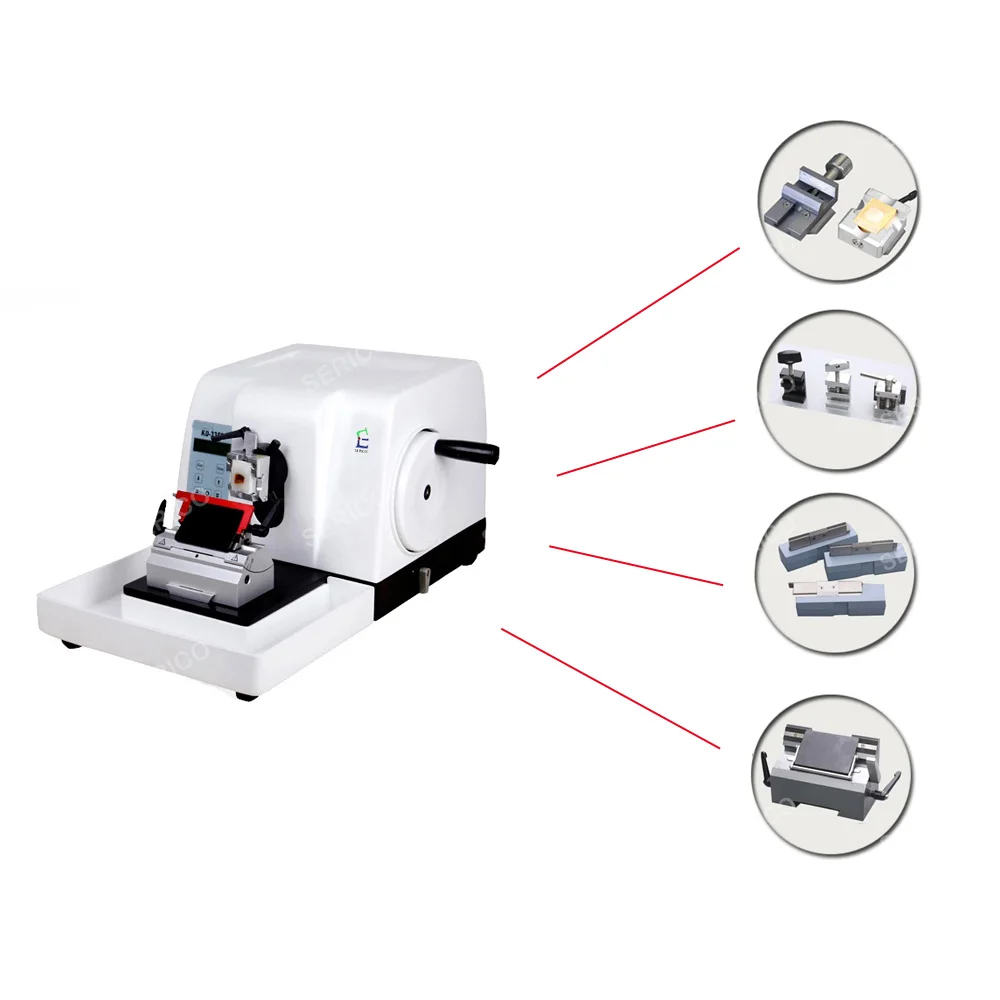 SERICO Semi-automatic Rotary Microtome MODEL KD-3358 For Medical Histology Clinical analysis Research
