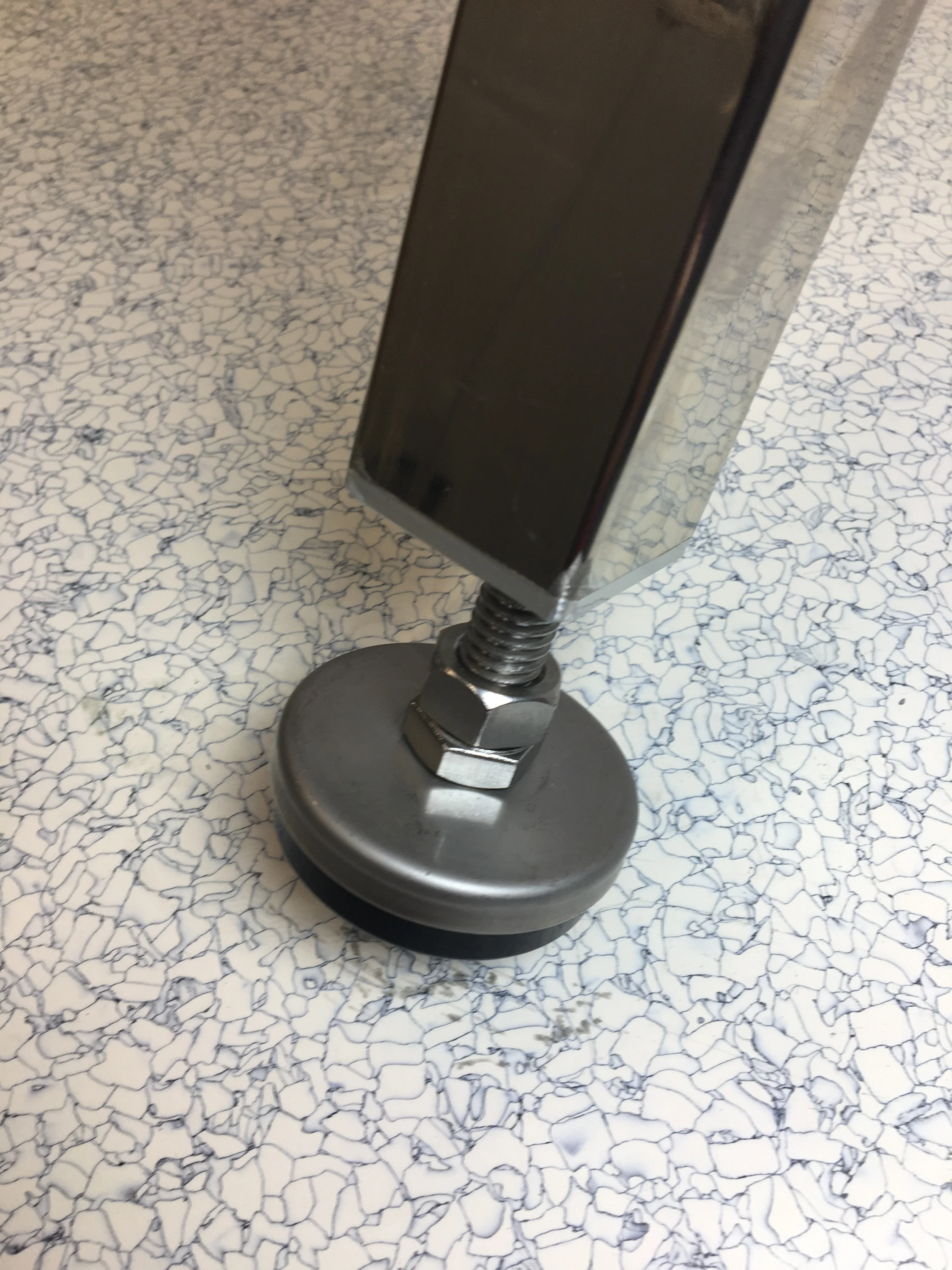 E-04 Anti-static stainless steel anti-slip adjustment foot