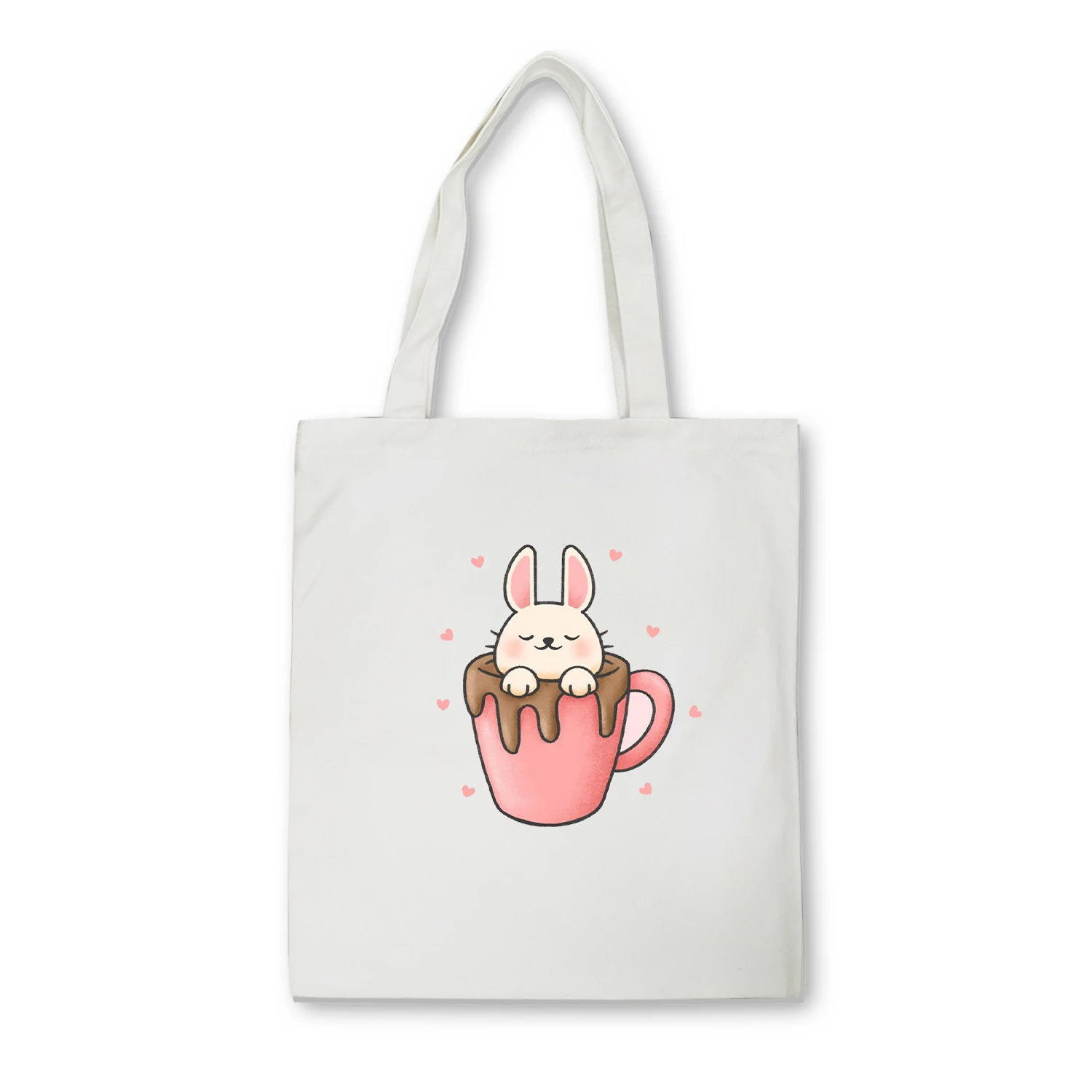 2020 custom logo full color printing canvas cotton tote bag