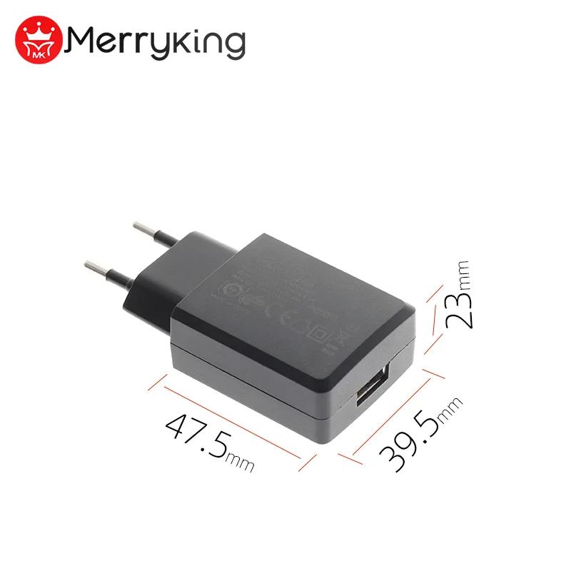Адаптеры на заказ 9 В 1500 мА USB-порт дорожный источник питания для белого универсального кабеля