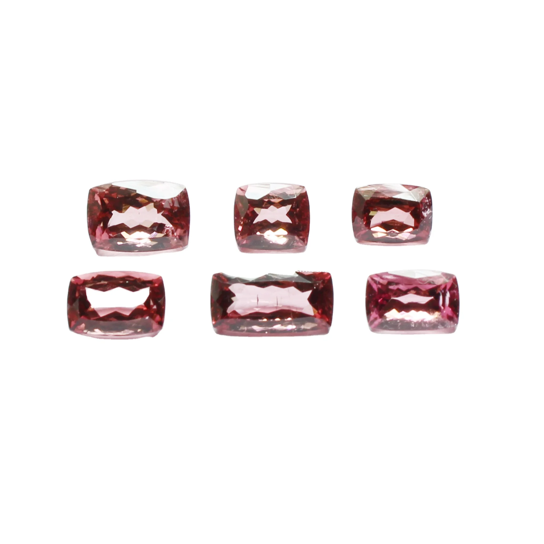 Pink Tourmaline Faceted Gemstone For Jewelry Making Wholesale Handmade Custom Size 1 Carat Pink Tourmaline Loose Gemstones Sale