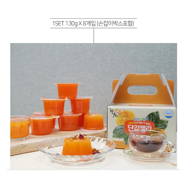 
Well preserved original taste of sweet persimmon Sweet Persimmon Pudding (100% Persimmon) made in Korea 
