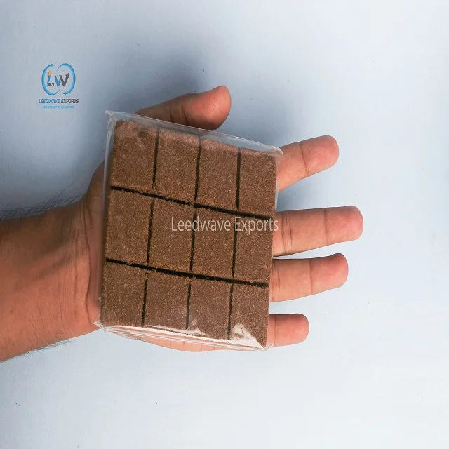 
Indian supplier of Hunting and fishing sawdust and paraffin wax brown fire starter square blocks 