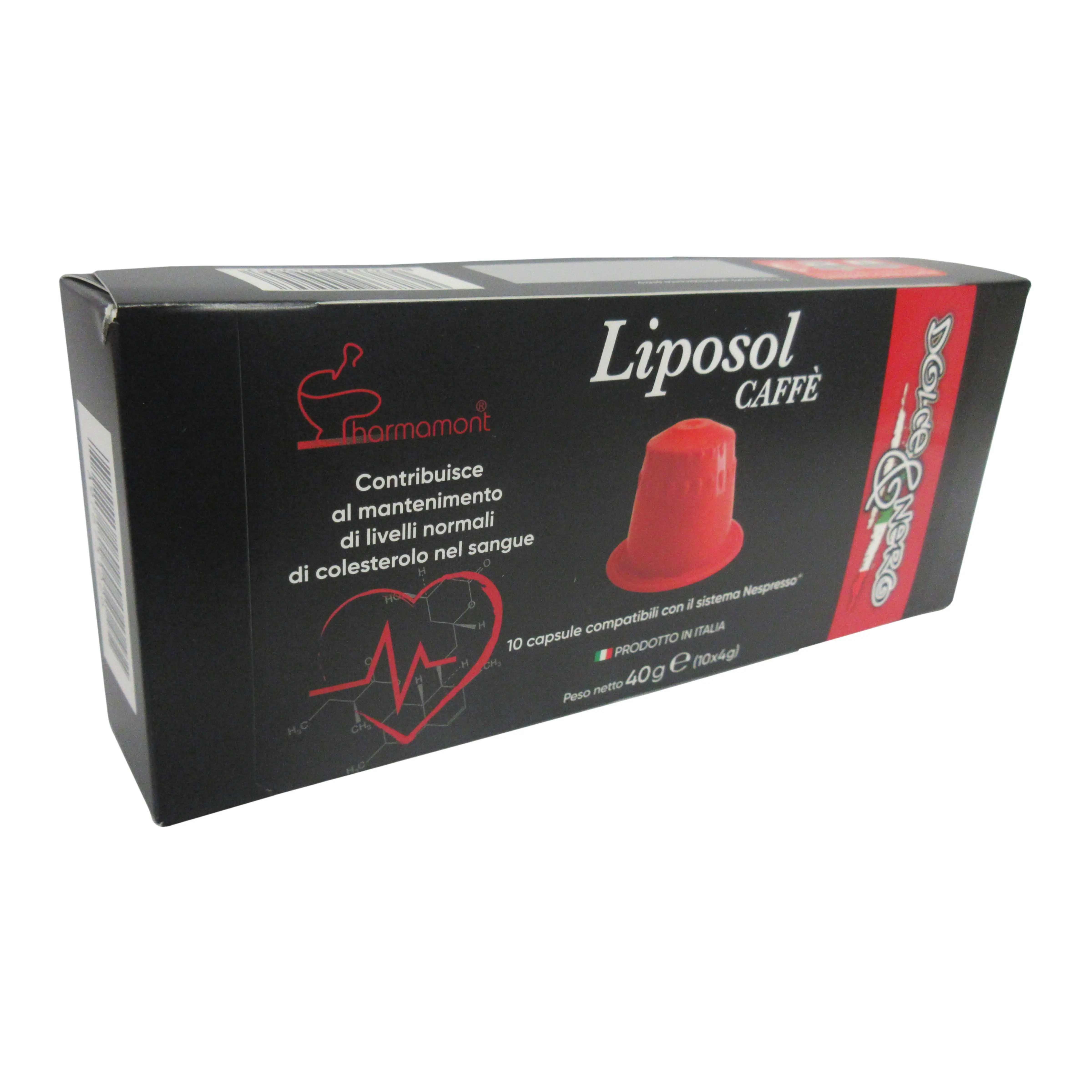 
LIPOSOL MONACOLIN K COFFEE SUPPLEMENTS CHOLESTEROL REDUCTION COFFEE CAPSULES YEST RICE - COMPATIBLE NESPRESSO 
