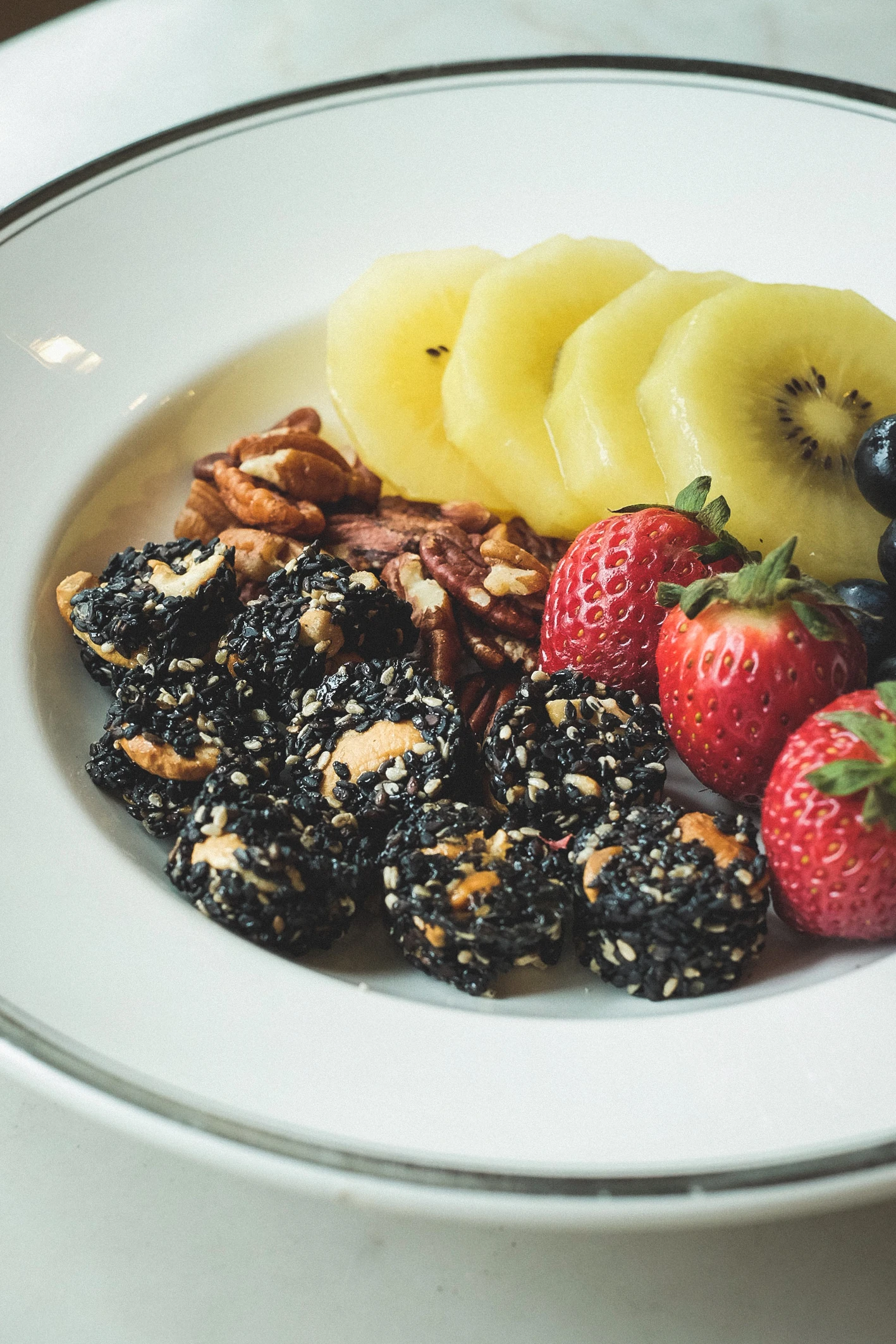 
Healthy Mixed Nut snack with black sesame made from Thailand 