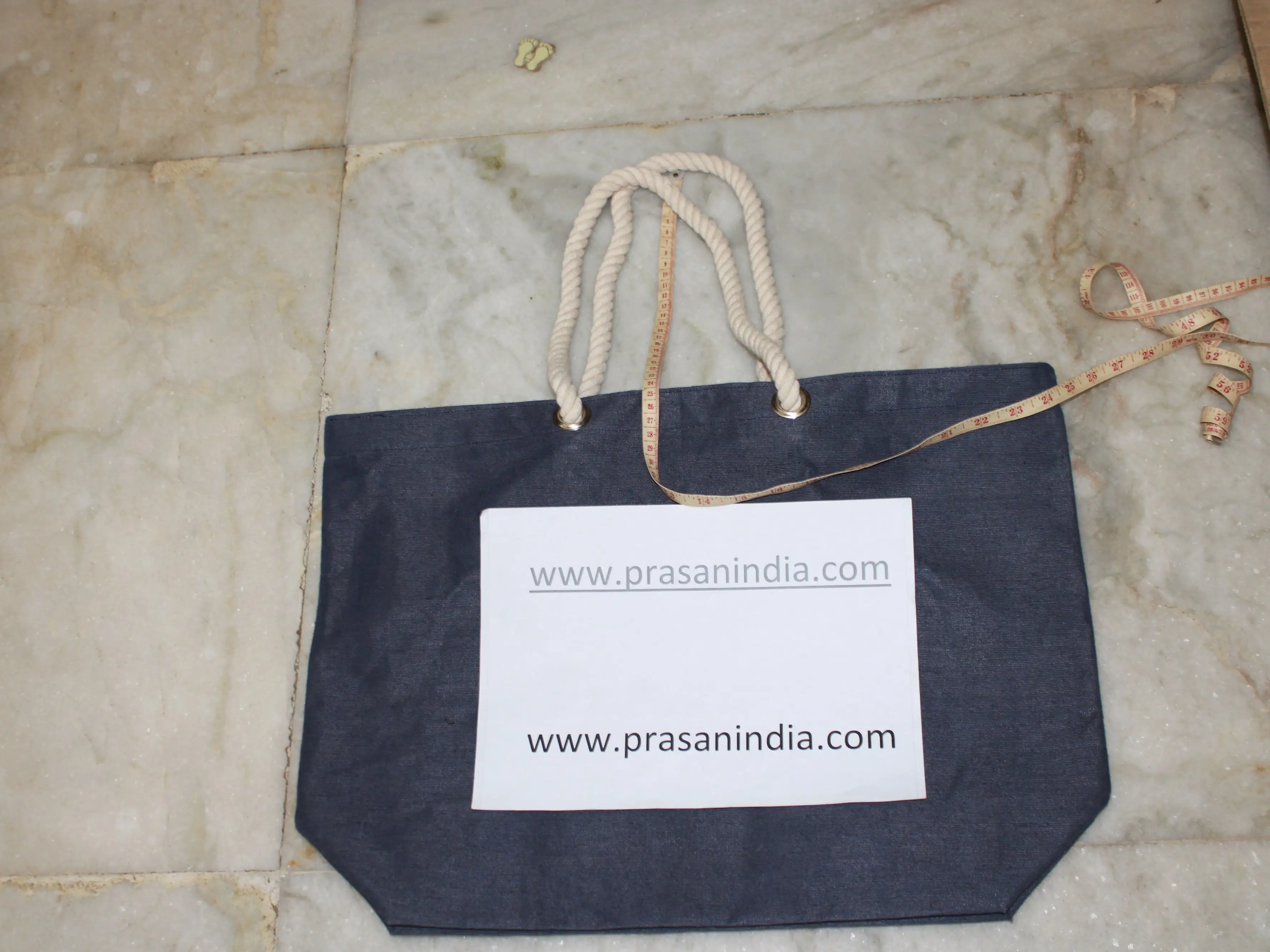 jute + cotton bag made from indian factory