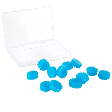 Best quality Moldable Silicone Ear Plugs in Plastic Box NRR 22dB SNR 27dB 6 pairs per box