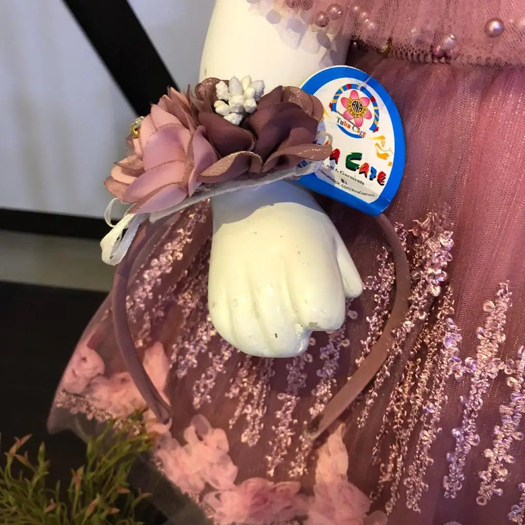 Новая коллекция платье принцессы для девочек блузка маленьких на бретельках одежда вечеринки платья детская