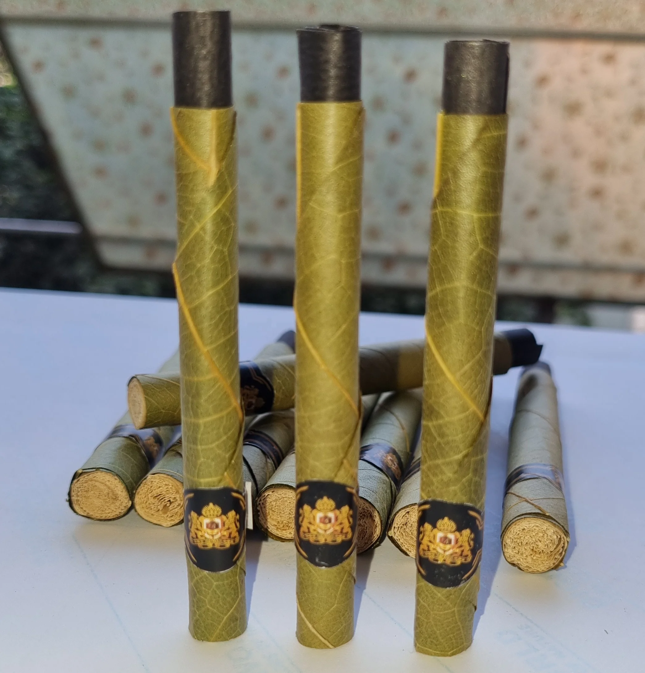 Самая низкая цена на рынке предварительно свернутые листья кордии и корамела 0 099 долларов США/трубка Mini Cordia (84 мм)