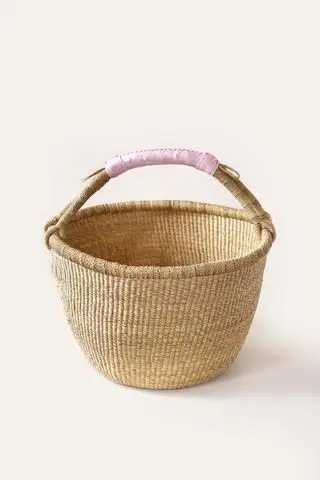 Convenient & Cheapest Prize Seagrass Bolga Basket Seagrass Eco-Friendly From Vietnam