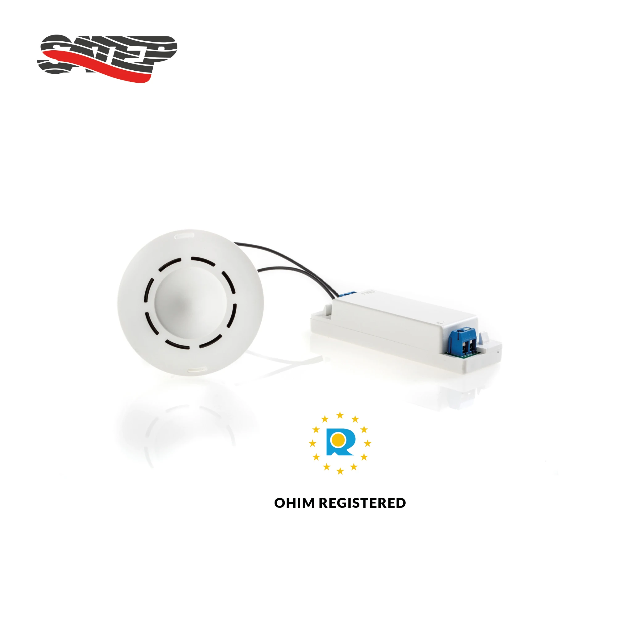 Indoor Siren Flush Mount MARYT Customisable Sounder for Alarm Internal Italian Design Made in Italy