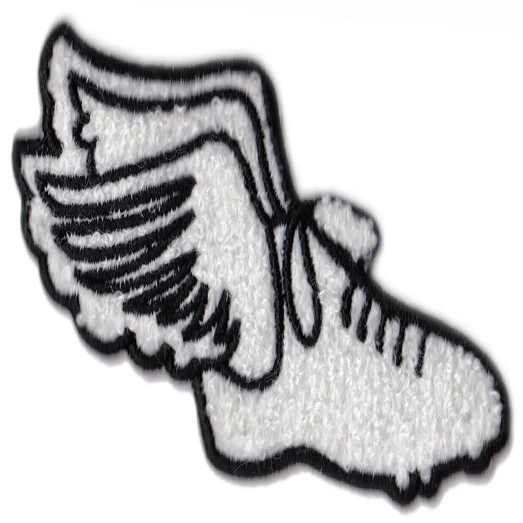 Для Спортивного Бега 4 широких синель вышитые патч аппликация пришить стиль