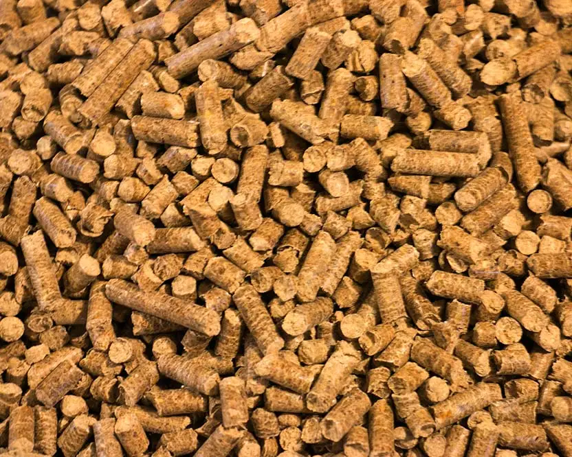 Гранулы из высококачественного дерева