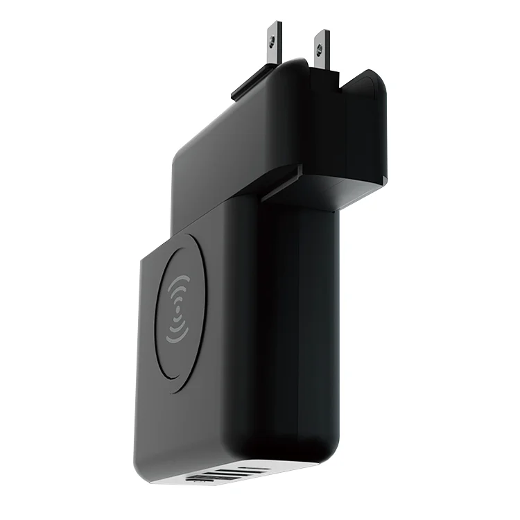Quick Charge Support Wireless Charging LED Display Power Bank 10000mAh Wireless Magnetic Wall Charging