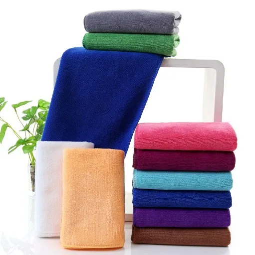 Quick dry thick absorbent microfiber sweat hand towels