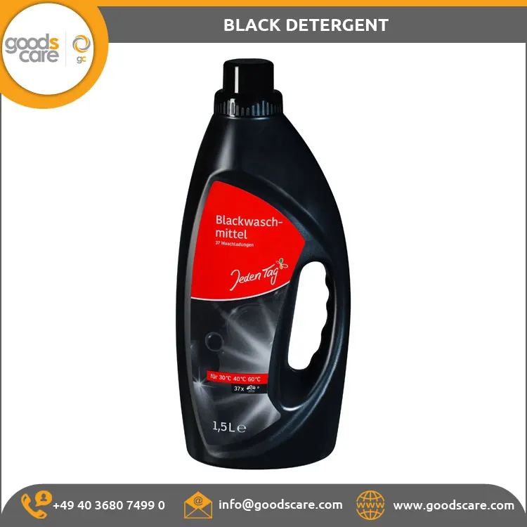 Exceptional Quality German Made Hot Selling Household Cleaning Chemicals Black Detergent