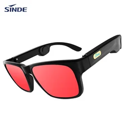 New Innovation As Seen On TV Stable Wireless Connection Wireless Headset Glasses Soundtrack Bone Conduction Audio Sunglasses Polarized