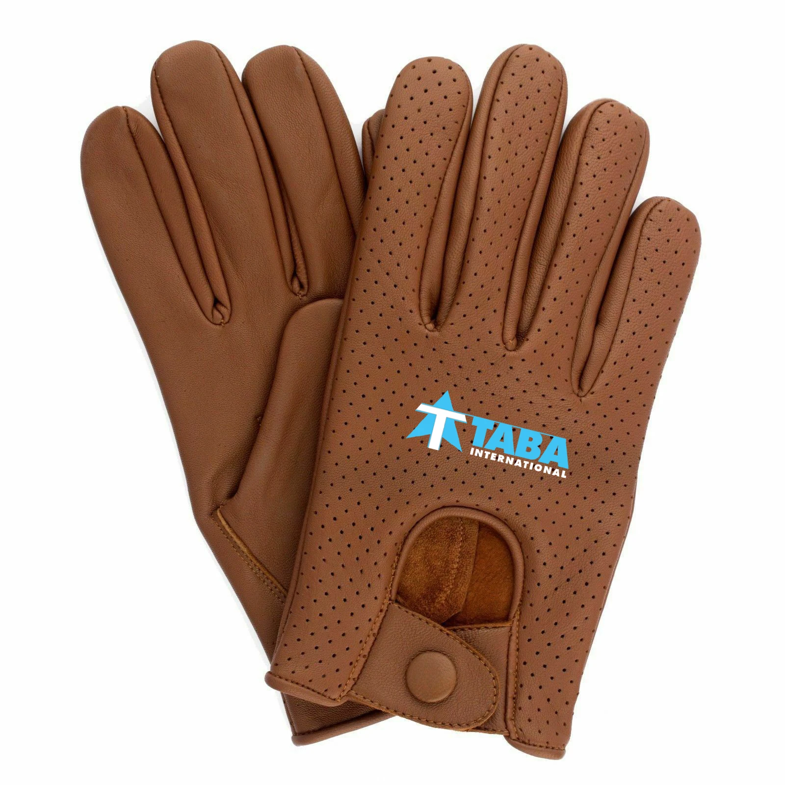 New Fashion Luxury Men Deerskin Gloves Button Wrist Solid Genuine Leather Male Driving Gloves Winter Warm Gloves Free Shipping