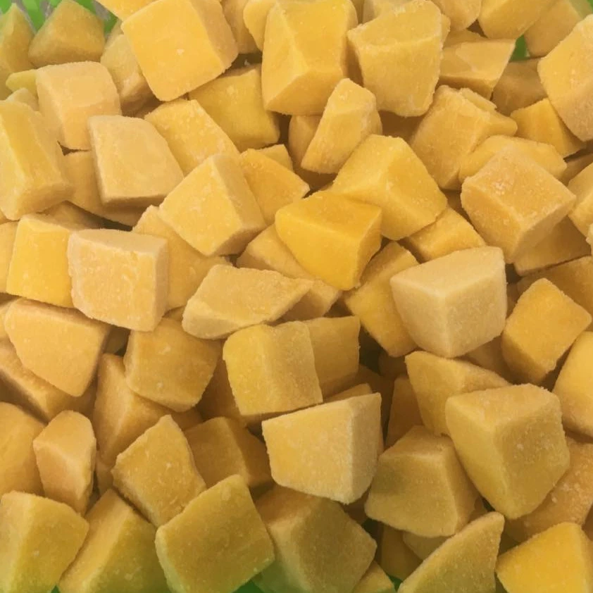 
Factory wholesale BRC certified IQF Mango competitive price/ Frozen IQF Mango dice/ turtle cut/ stick/ puree 