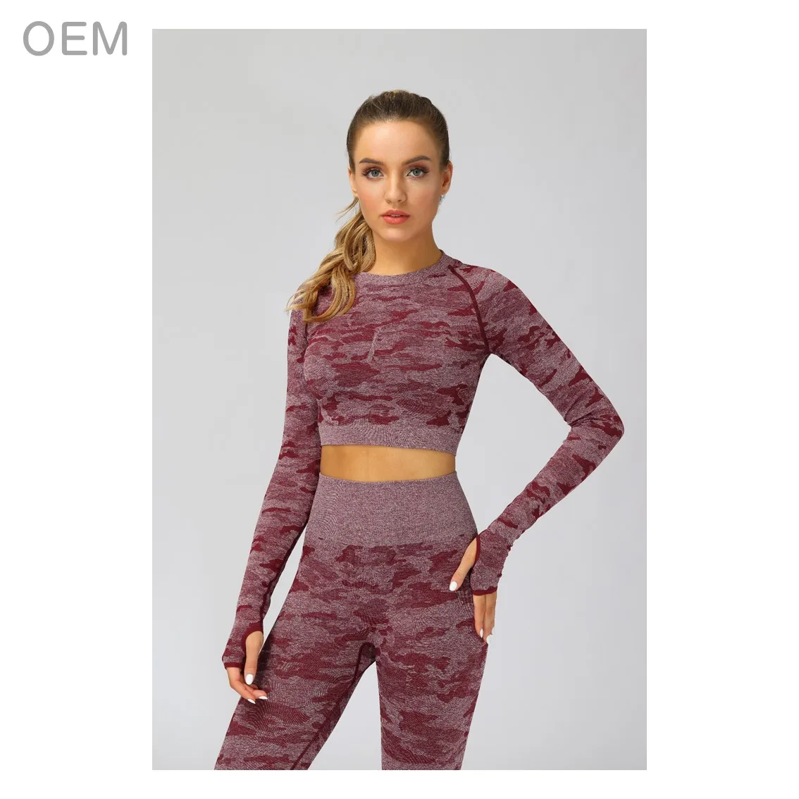 Бесшовный Набор для йоги из 3 предметов