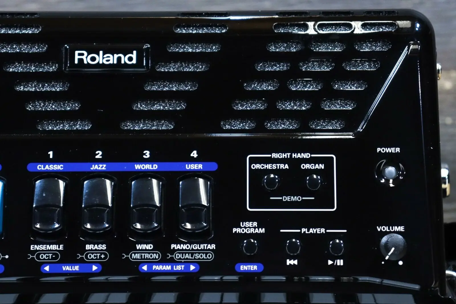  Новая печатающая головка Roland FR-1X V-типа «гармошка» 26-ключ 72-бас ЧЕРНЫЙ цифровое пианино