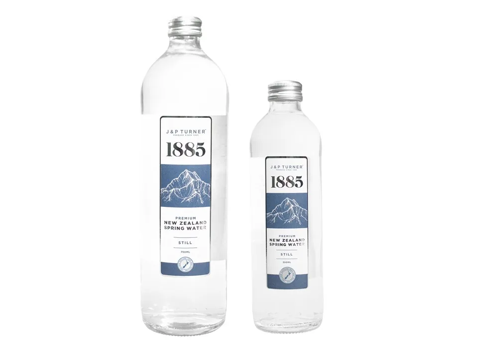 Бутилированная вода J & P 750 премиум класса из новозеландского стекла с пружинной водой 1885