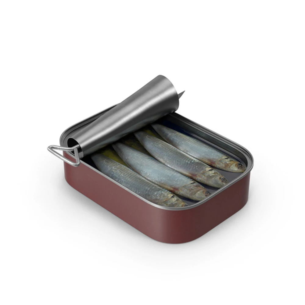 Консервированная рыба 125 г/90 г консервированная сардина в растительном масле