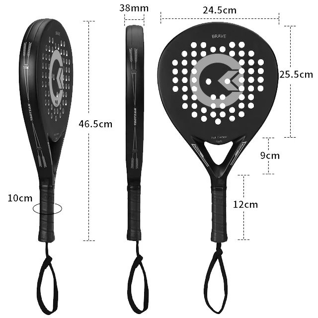 Padel Rackets Carbon Fiber Custom Design Paddle Professional Logo Diamond 2021 Good Quality Padel Tennis Racket
