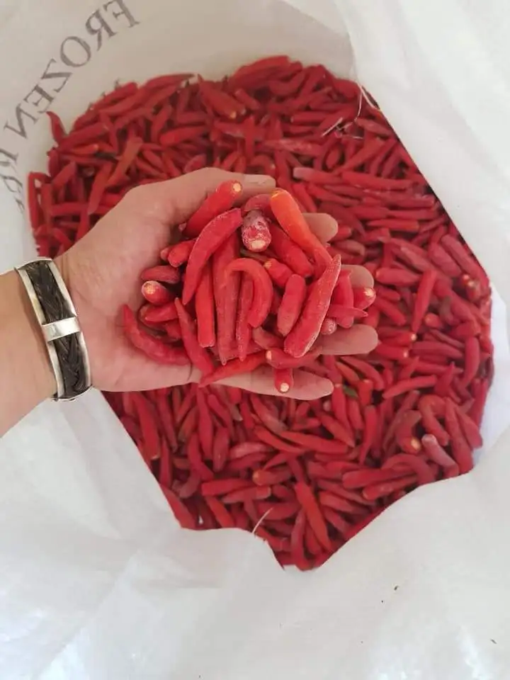 Frozen red  Pepper for export contact +84984418844