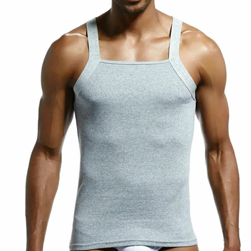 Mens Cotton Tank Top stringer vest Undershirt Workout Shirt Vest Tops with latest design ideas on cheap prices Made in Pakistan