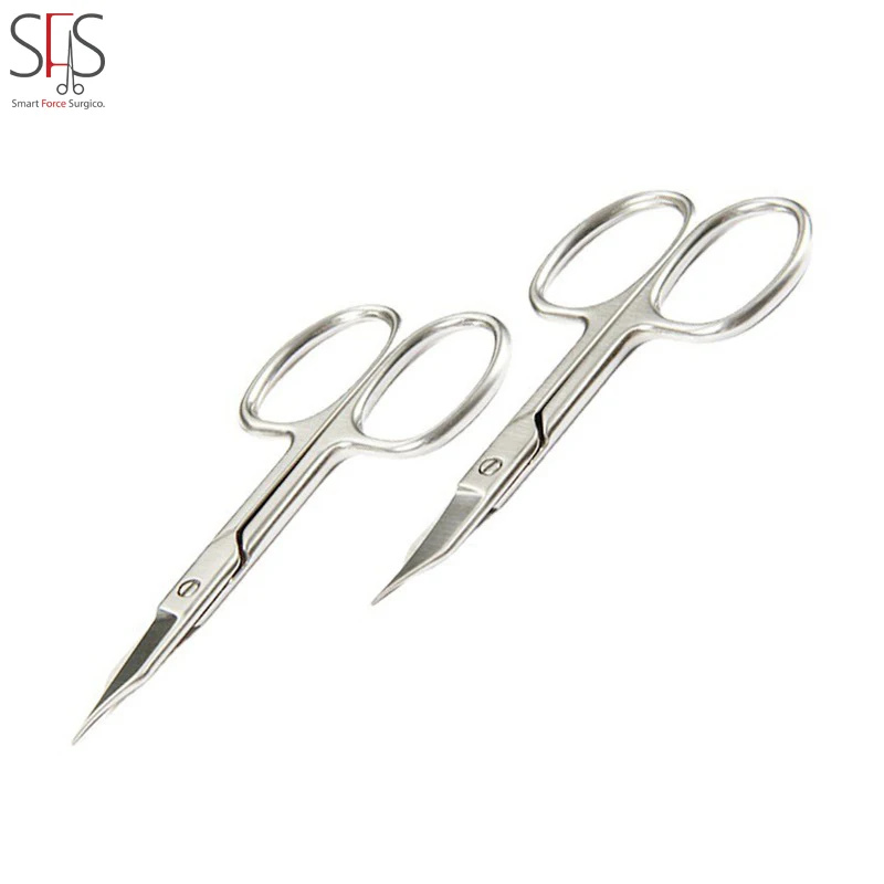 Latest Design Sharp Edge Nail Scissor premium Pedicure Cutting Cuticle Scissor Manicure Scissors