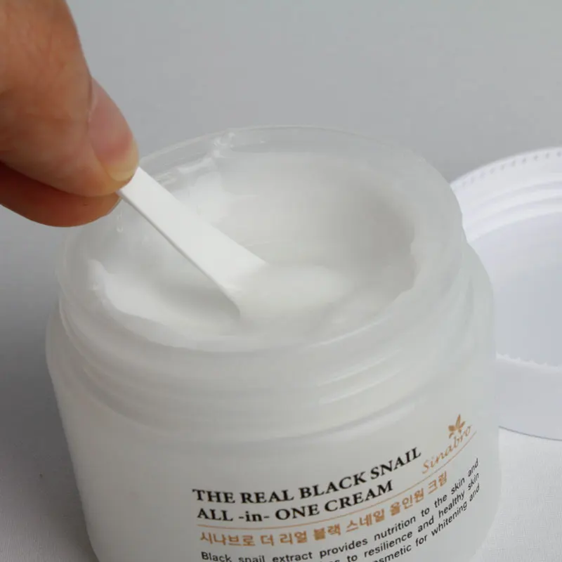 BLACK SNAIL ALL IN ONE CREAM 50ml of Korean Skincare Cosmetics for OEM, ODM, Face Cream for Moisturizing, Soothing, Anti-Aging