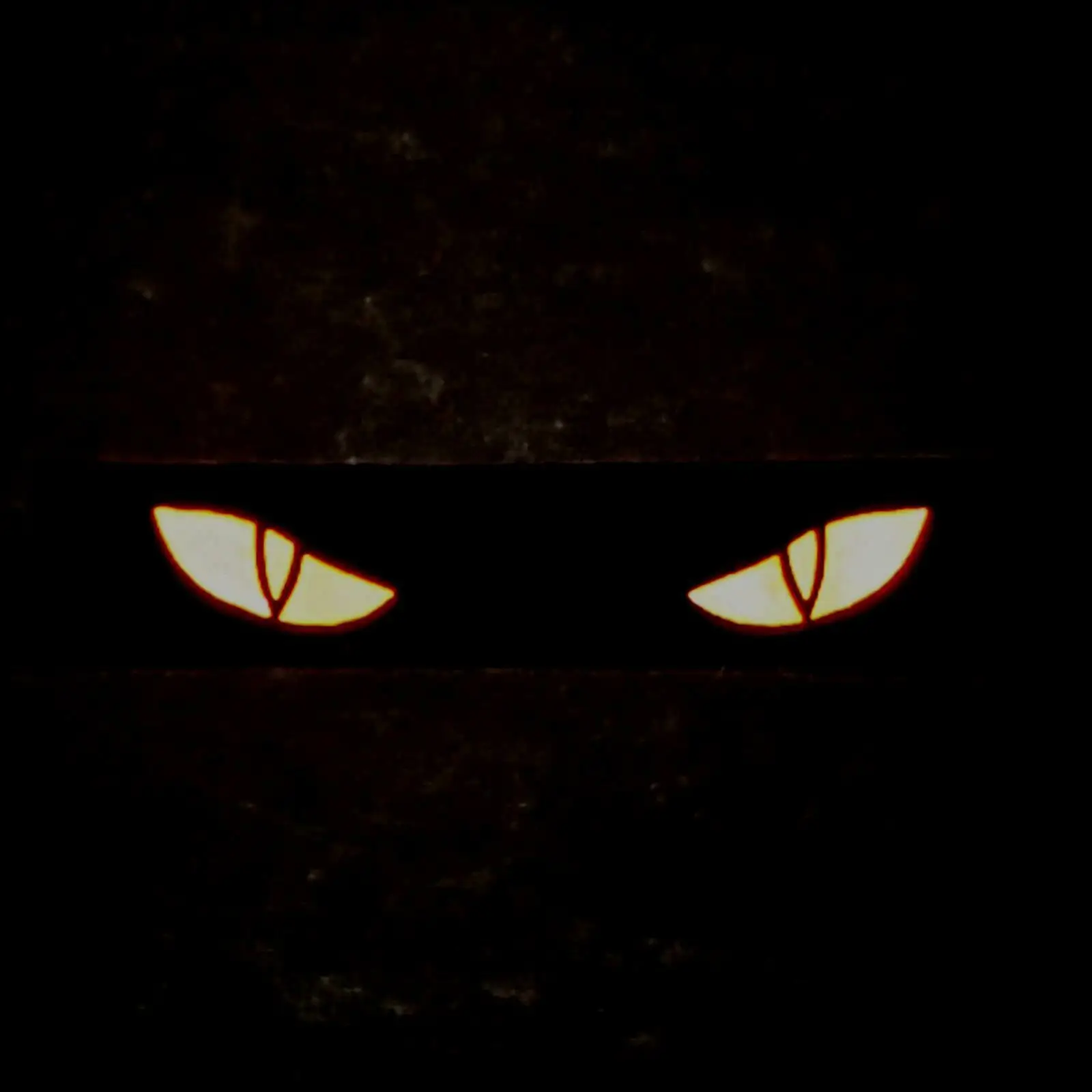 Страшные патчи кошачий глаз, ИК Светоотражающие тактические патчи для глаз, светящиеся в темноте