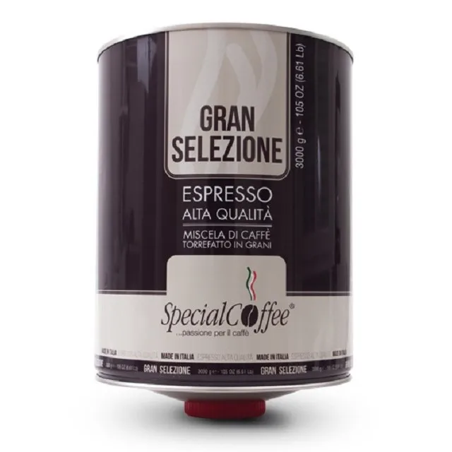 
Italian best quality espresso coffee beans GRAN SELEZIONE 3kg for HORECA 