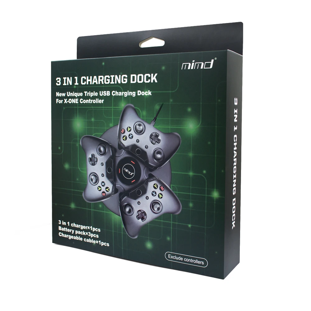 Latest 3 In 1 Multifunctional Charging Station Dock For Xbox One X Wireless Joysticks