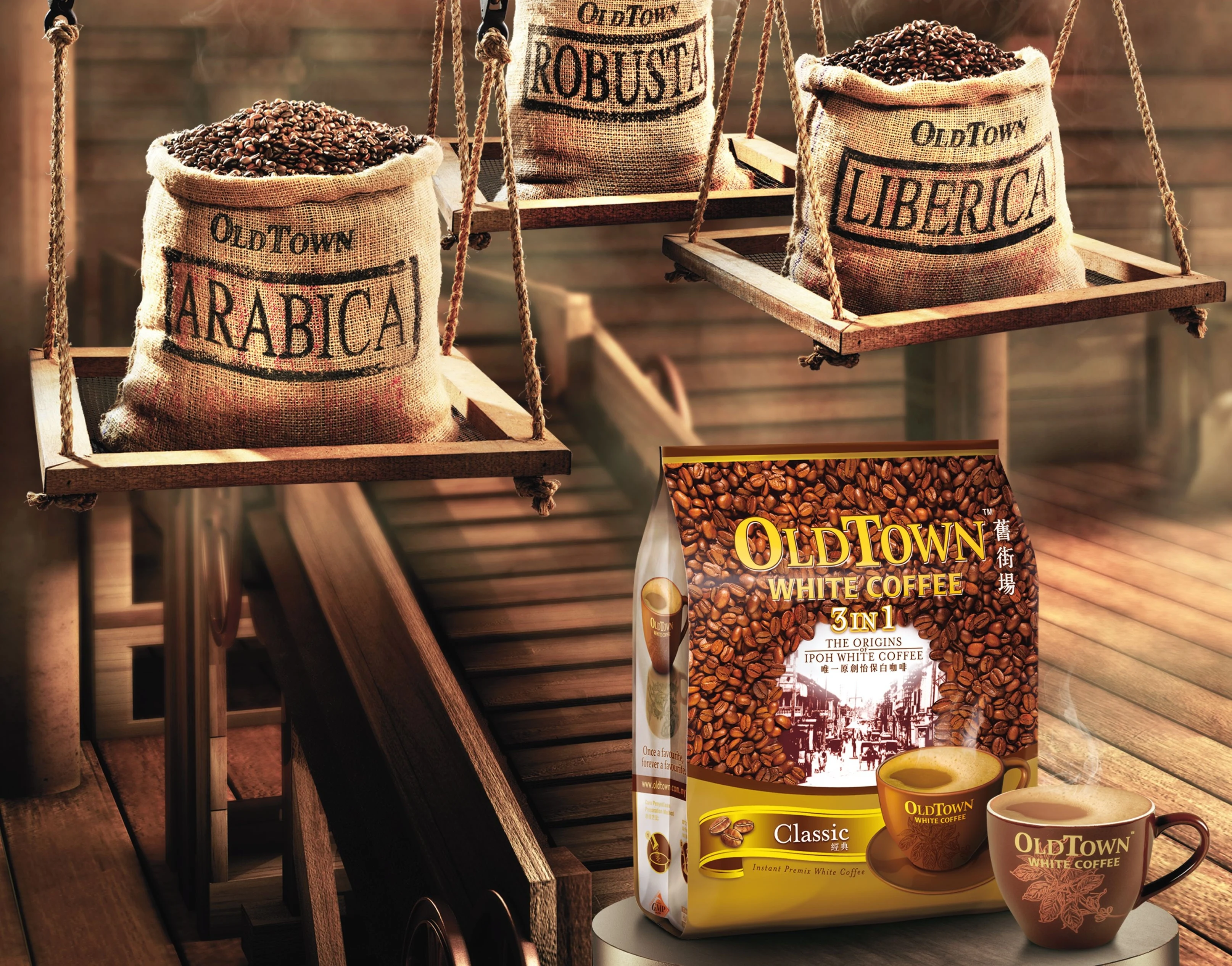 OldTown White Coffee 3 in 1 Instant Premiere White Coffee