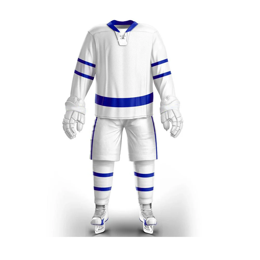 Custom Sublimated Printing Ice Hockey Jersey Custom Made Youth Sports Team Ice Hockey Uniform