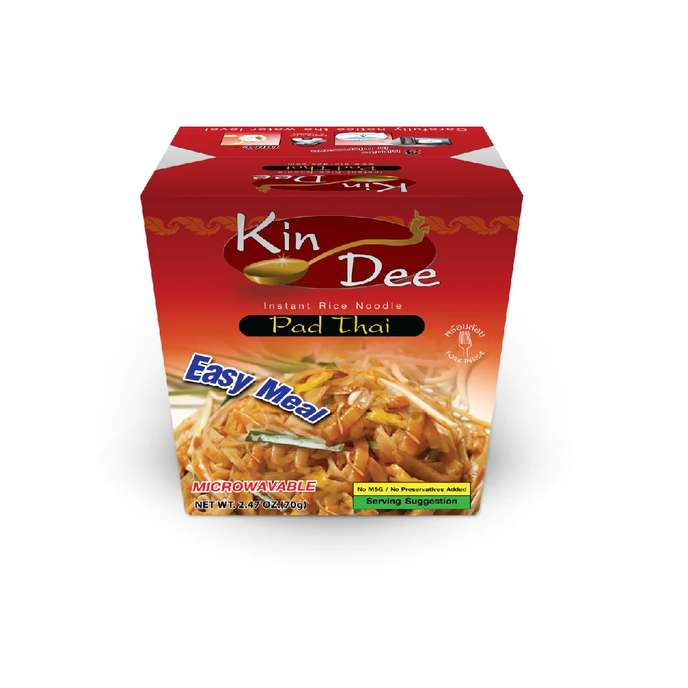 Yummy Instant Rice Noodle Kin Dee Pad Thai
