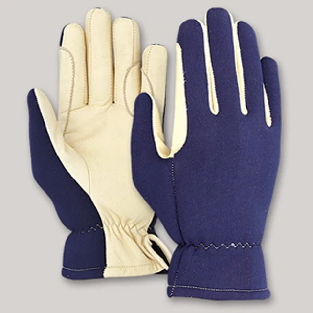 Custom Professional Anti-Split Horse Riding Gloves for Men Pure Leather Equestrian Clothing