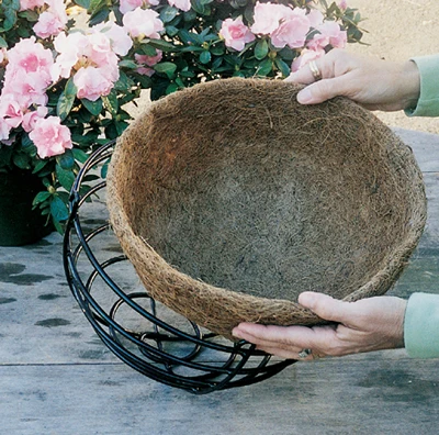  Биоразлагаемые горшки из кокосового волокна круглая подкладка подвесные цветочные MS KATHY + 84 896650714