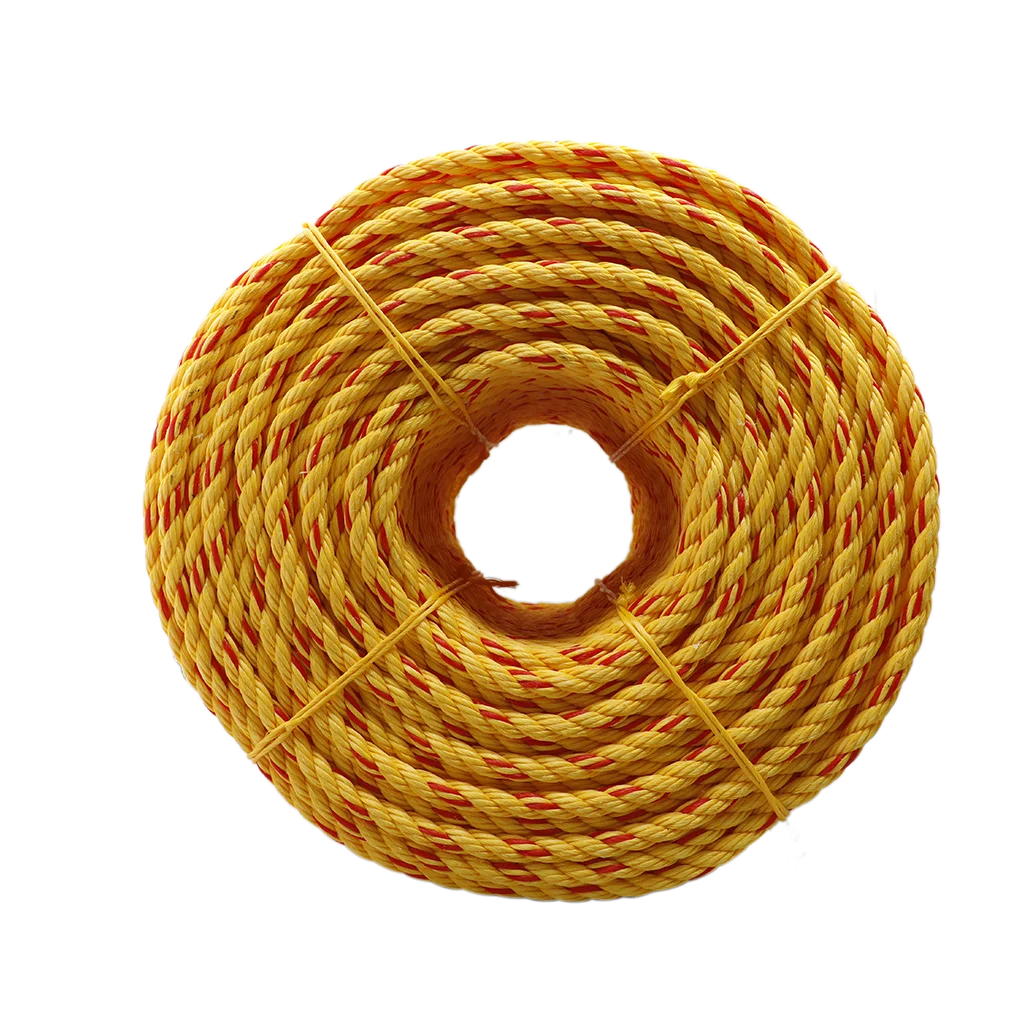 High Strength Colorful Natural 3strands 5-48 mm Twisted PP/Polypropylene Rope made in Vietnam