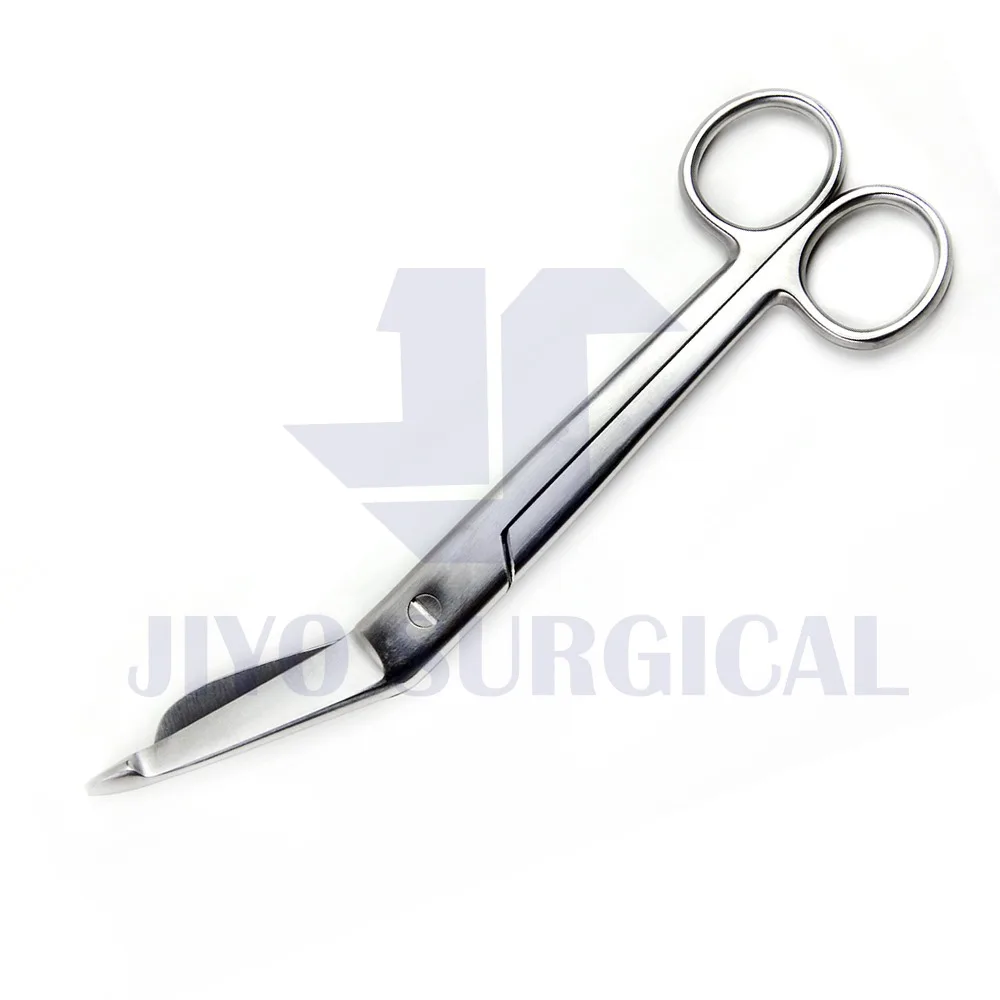 Lister Bandage Scissors Stainless Steel Curved Medical Shears Lister Trauma Bandage Scissors 14cm.