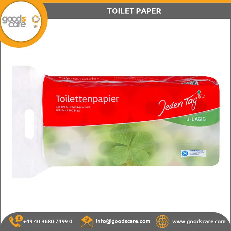 Premium Quality Wholesale Supply Toilet Paper 3-Layer Made in Germany